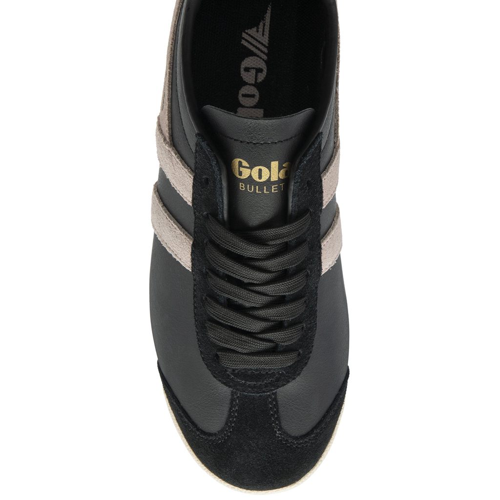 Gola Classics Bullet Pure Sneakers Czarne Różowe Szare Polska | 5972JYWTM