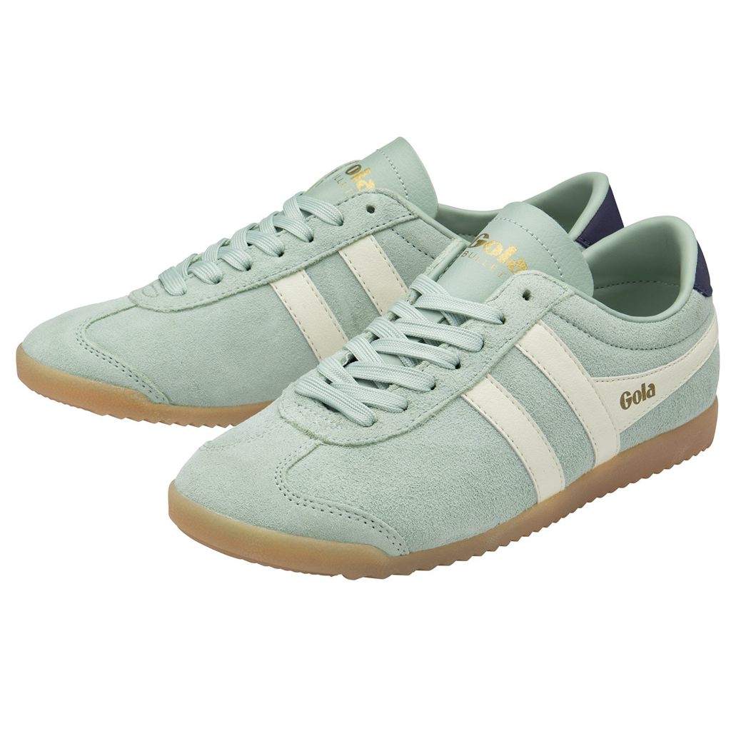 Gola Classics Bullet Suede Sneakers Białe Polska | 9627DSTWP