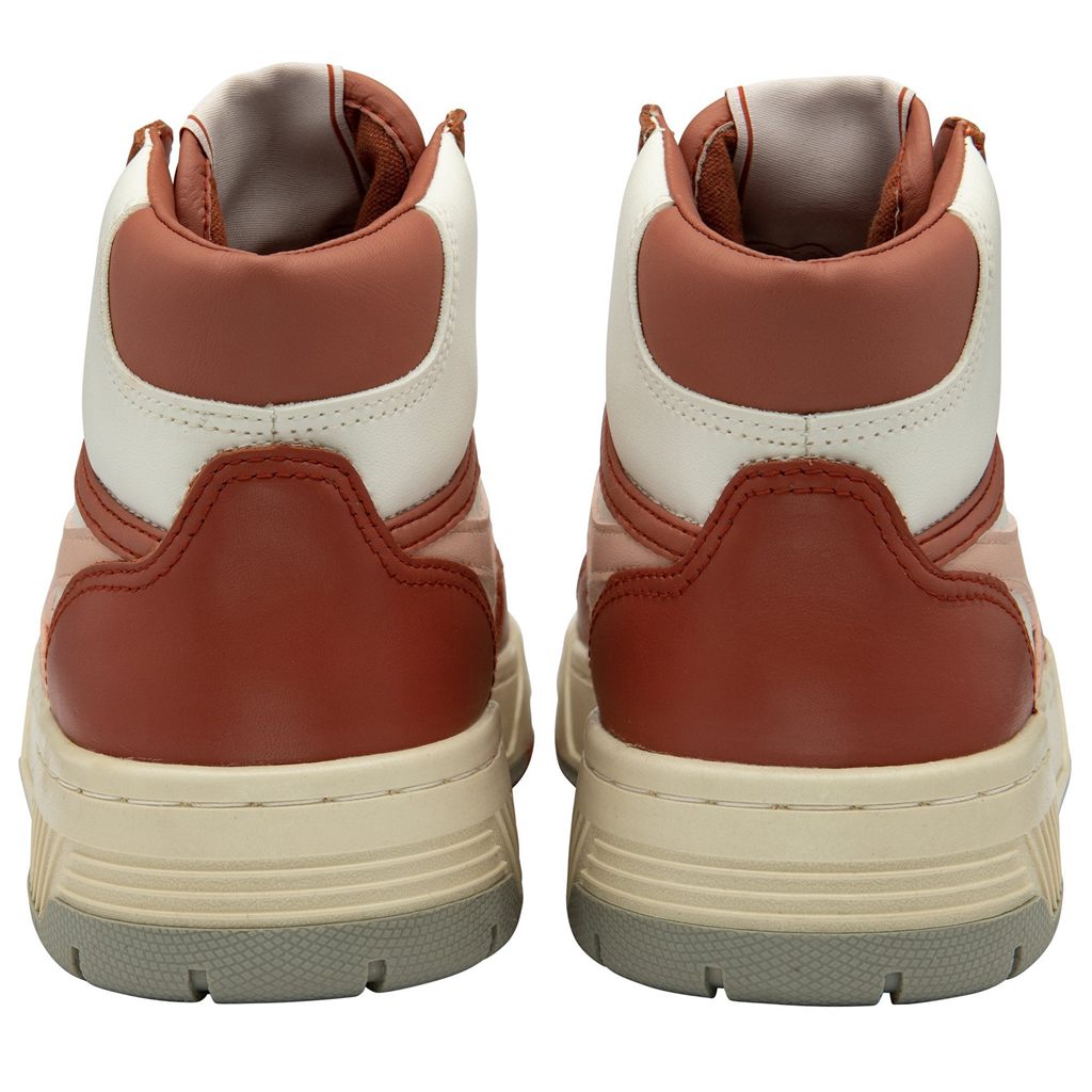 Gola Classics Challenge High Sneakers Białe Pomarańczowe Różowe Polska | 5043RYPON