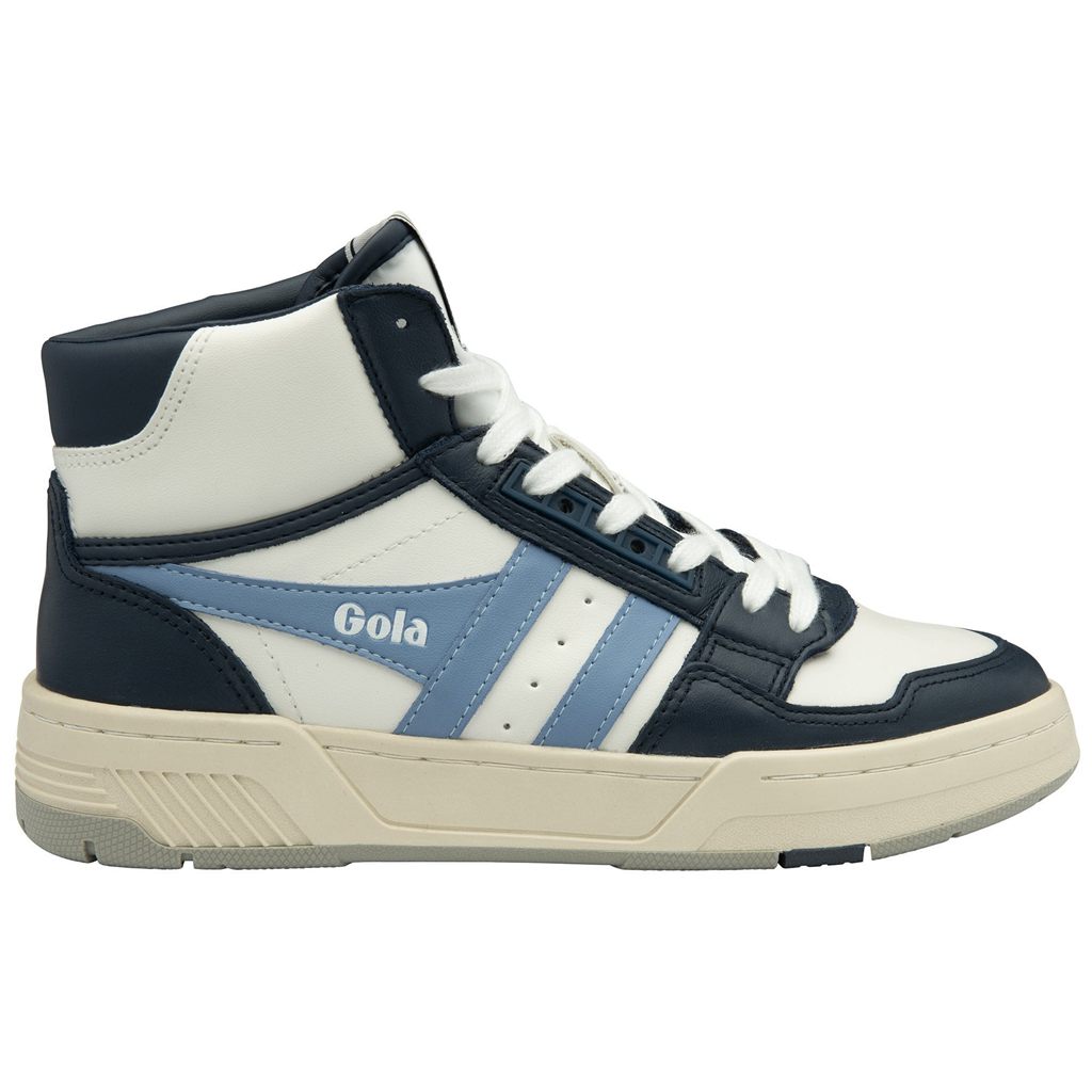 Gola Classics Challenge High Sneakers Białe Granatowe Niebieskie Polska | 4869SGVBF