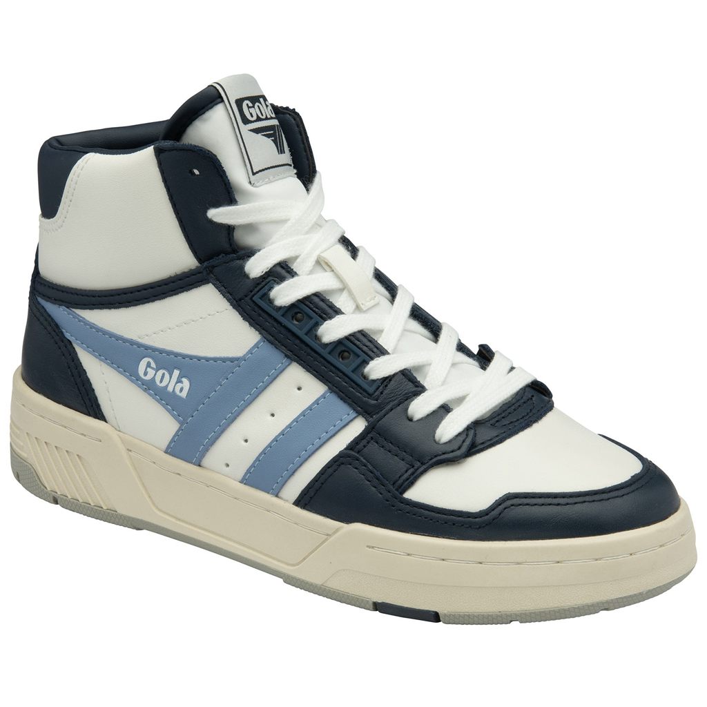 Gola Classics Challenge High Sneakers Białe Granatowe Niebieskie Polska | 4869SGVBF