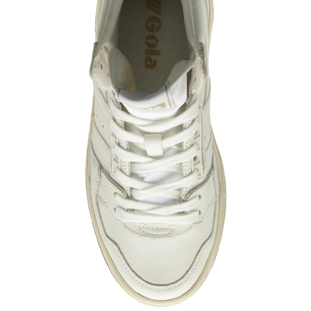 Gola Classics Challenge High Sneakers Białe Białe Polska | 3189XCQML