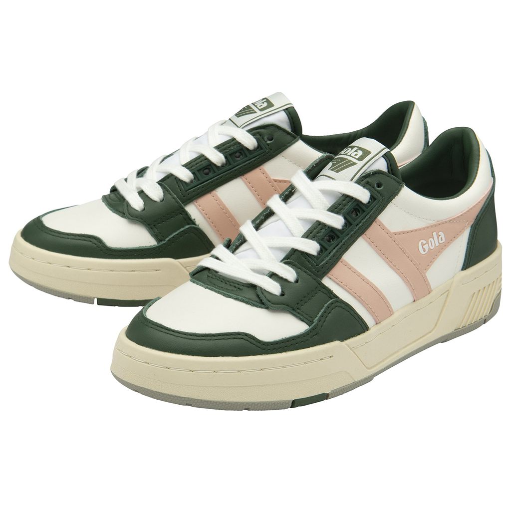 Gola Classics Challenge Sneakers Białe Różowe Polska | 2194OCNSD