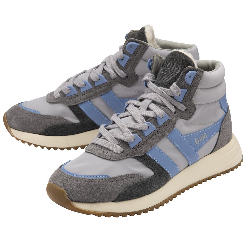 Gola Classics Chicago High Sneakers Głęboka Szare Niebieskie Niebieskie Polska | 3598NOUWS