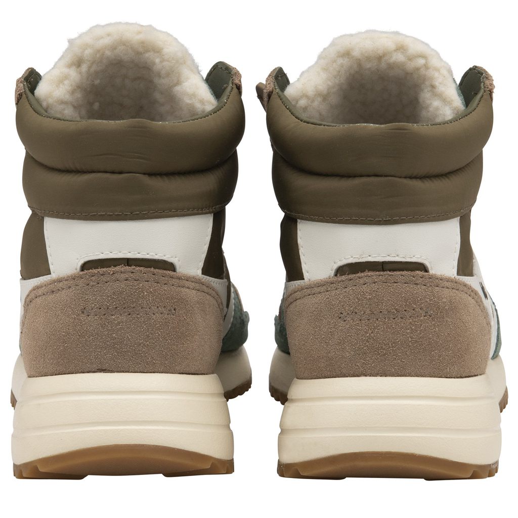Gola Classics Chicago High Sneakers Khaki Białe Polska | 2146ZAJQR