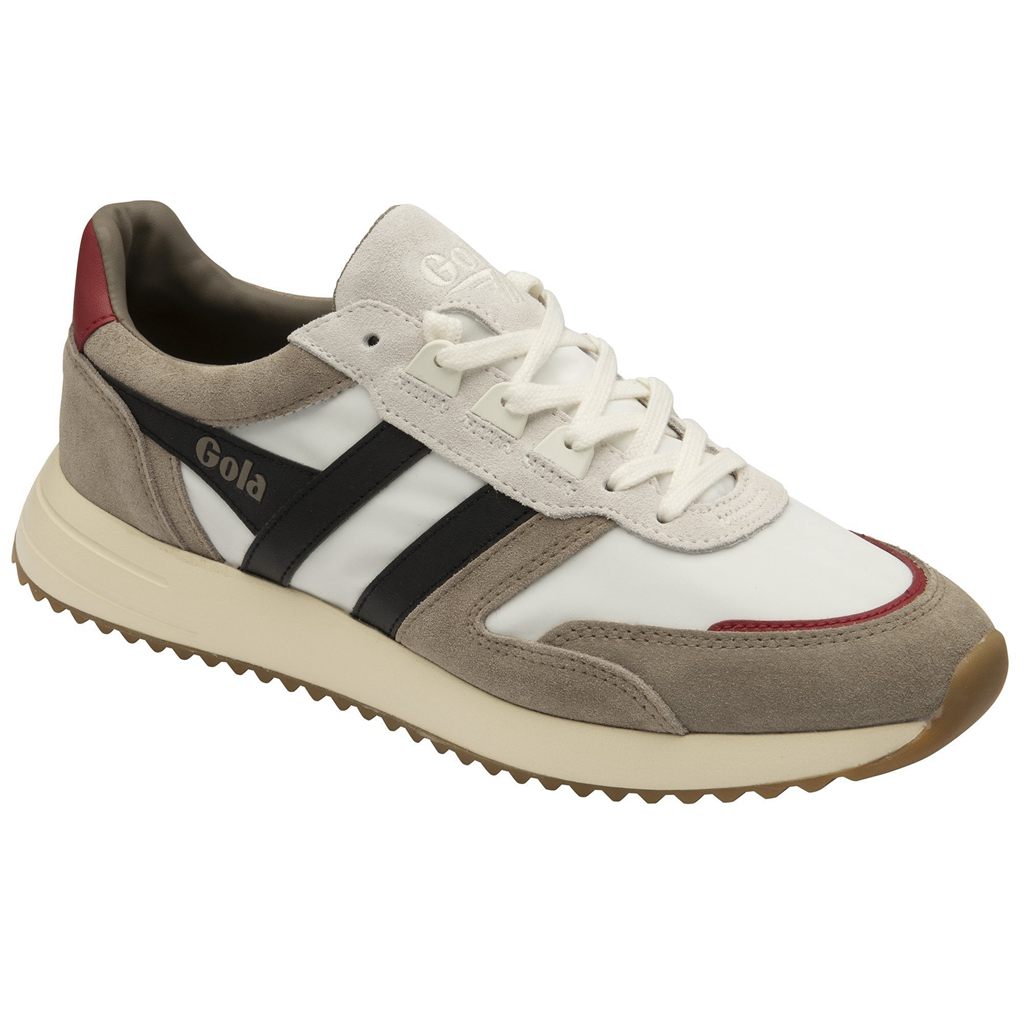 Gola Classics Chicago Sneakers Białe Czarne Polska | 8241UIMES