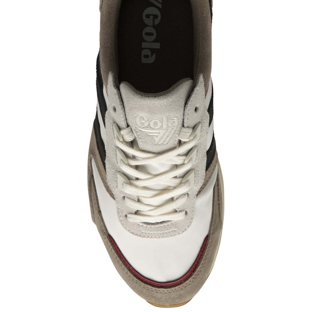 Gola Classics Chicago Sneakers Białe Czarne Polska | 8241UIMES