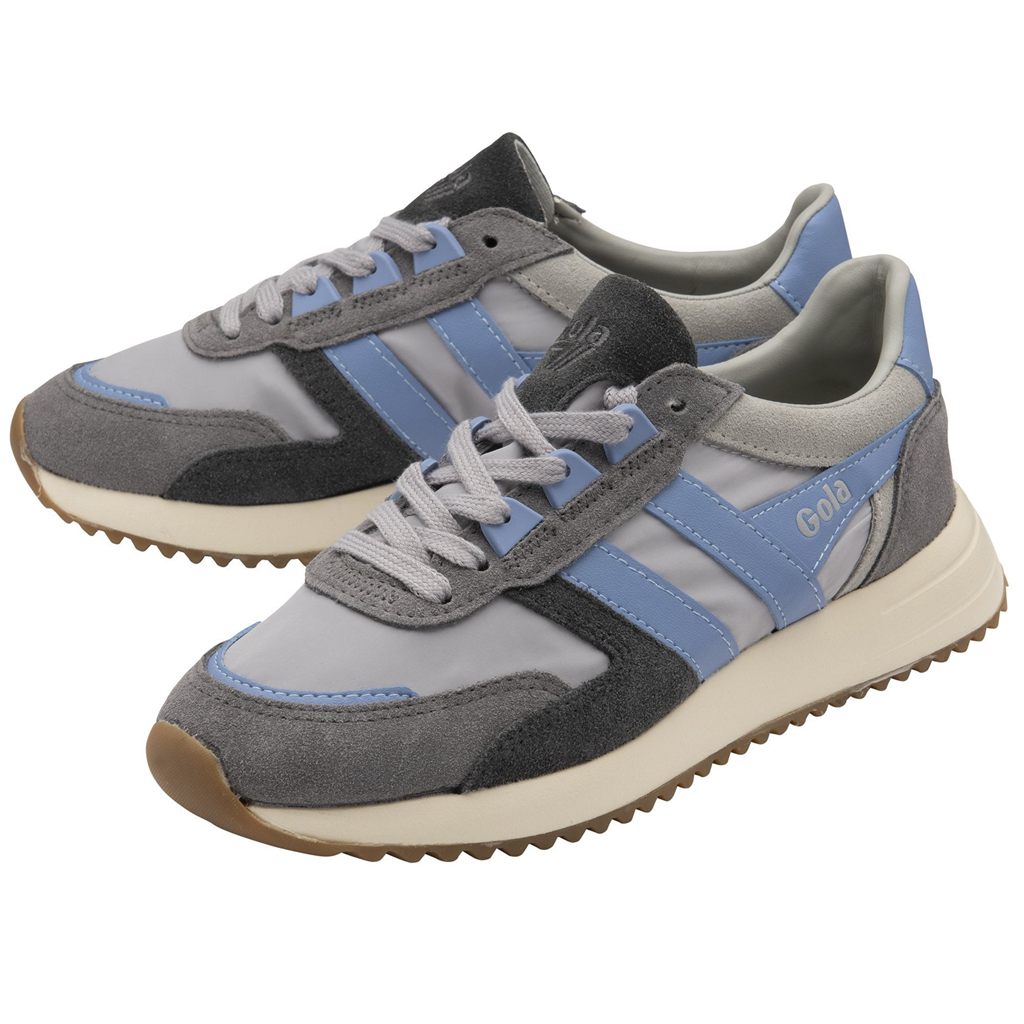 Gola Classics Chicago Sneakers Głęboka Szare Niebieskie Niebieskie Polska | 6035RFPYG