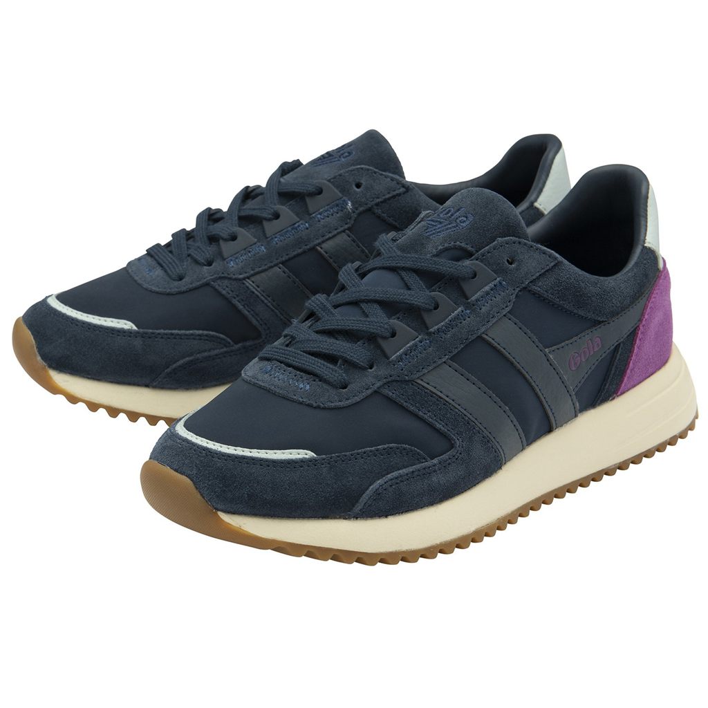 Gola Classics Chicago Sneakers Granatowe Granatowe Niebieskie Polska | 3142CZDXI