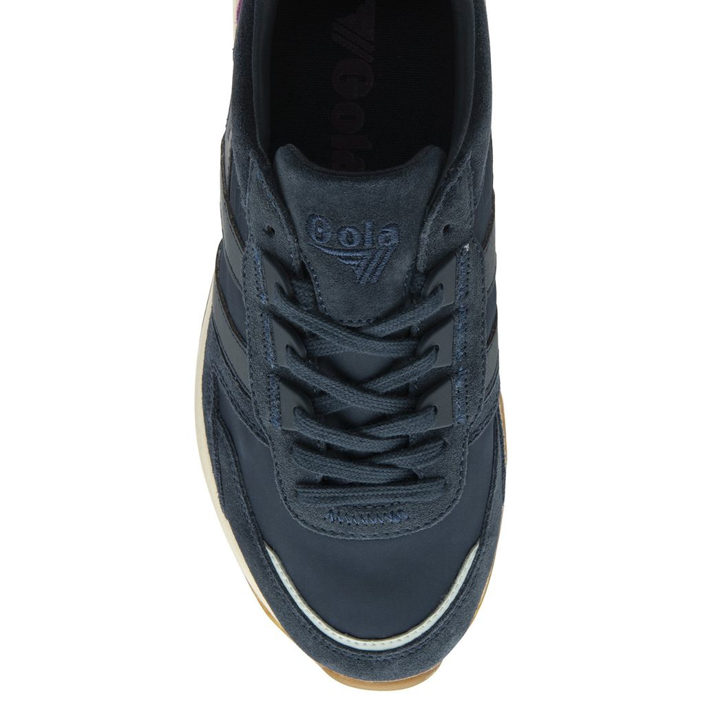 Gola Classics Chicago Sneakers Granatowe Granatowe Niebieskie Polska | 3142CZDXI