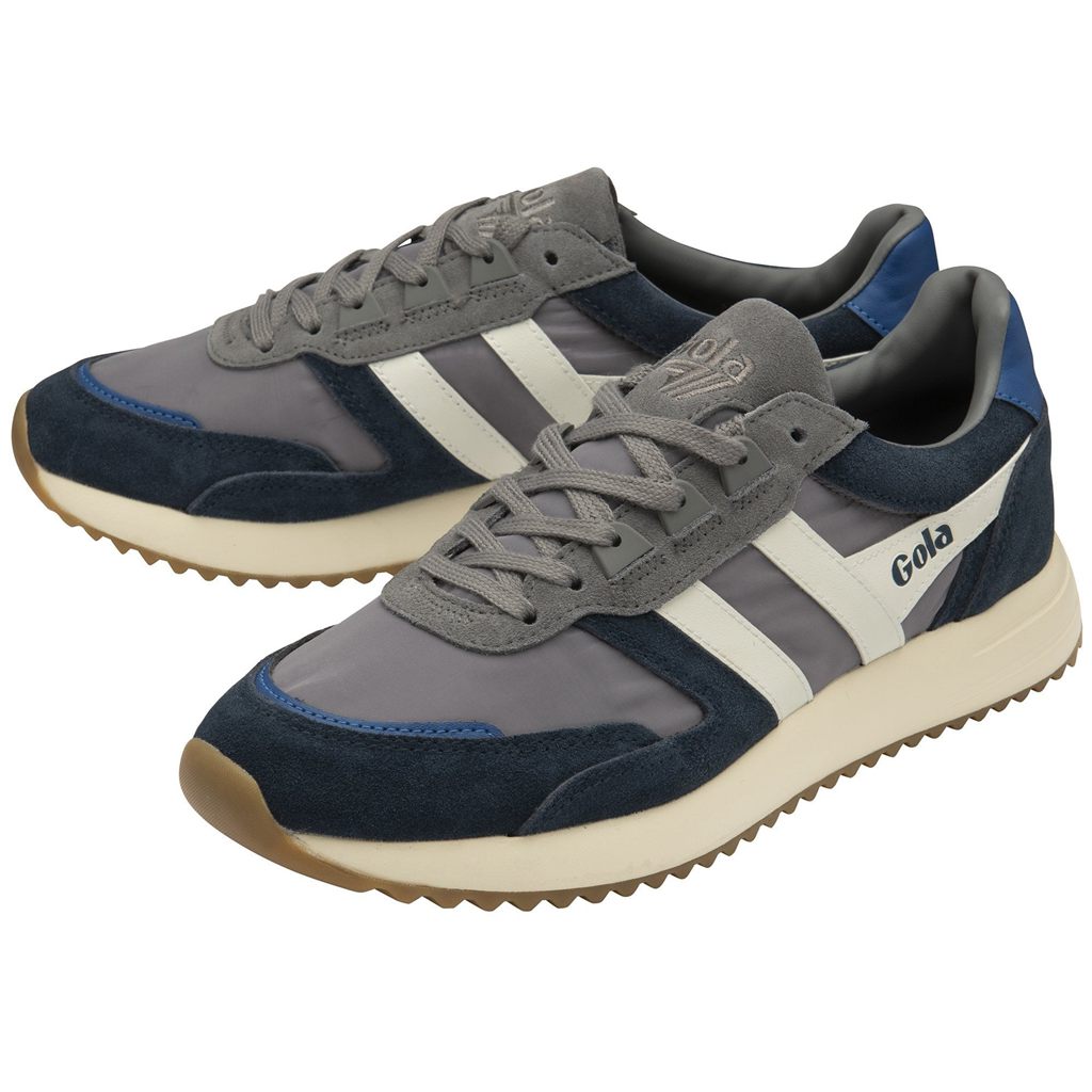 Gola Classics Chicago Sneakers Granatowe Białe Polska | 1407HGPRX