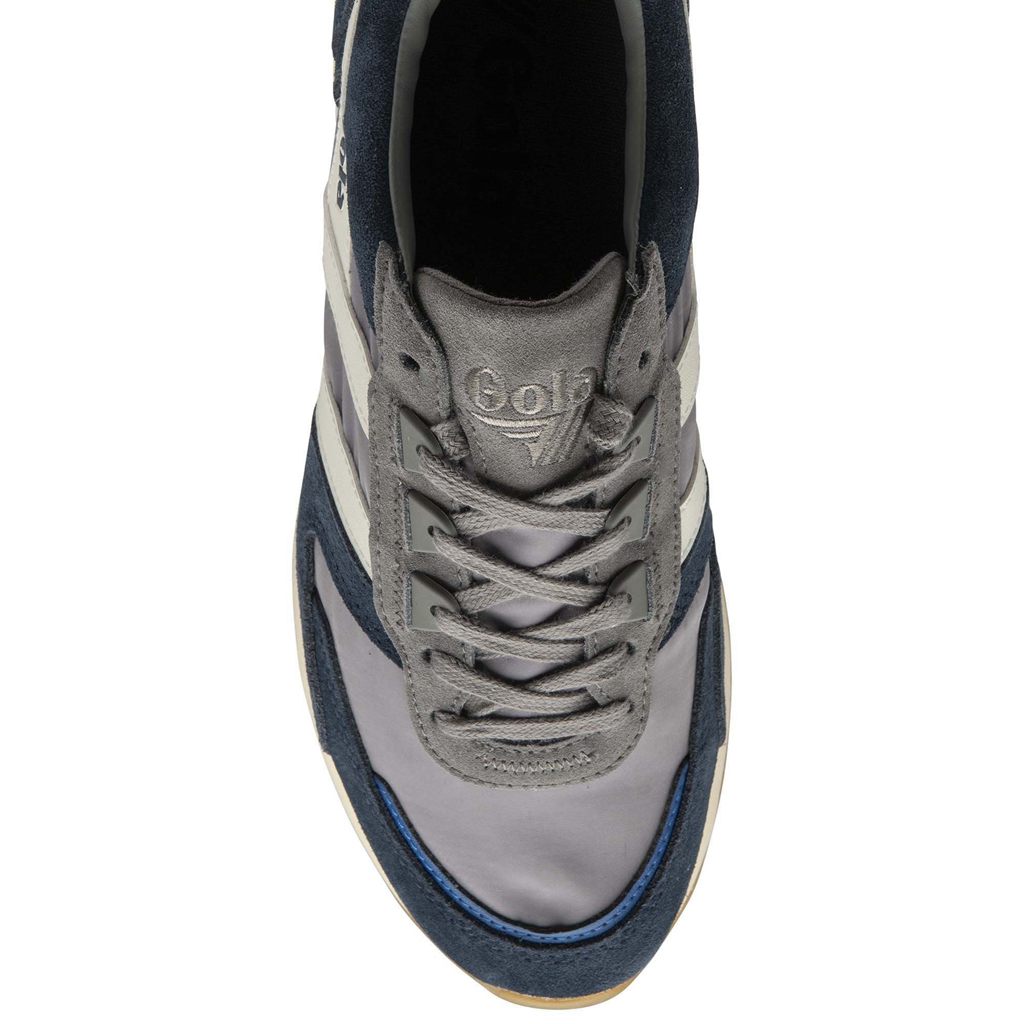 Gola Classics Chicago Sneakers Granatowe Białe Polska | 1407HGPRX