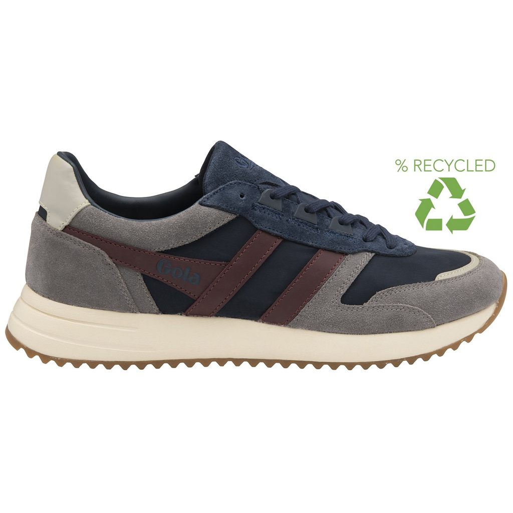 Gola Classics Chicago Sneakers Granatowe Bordowe Polska | 9617SKHAY