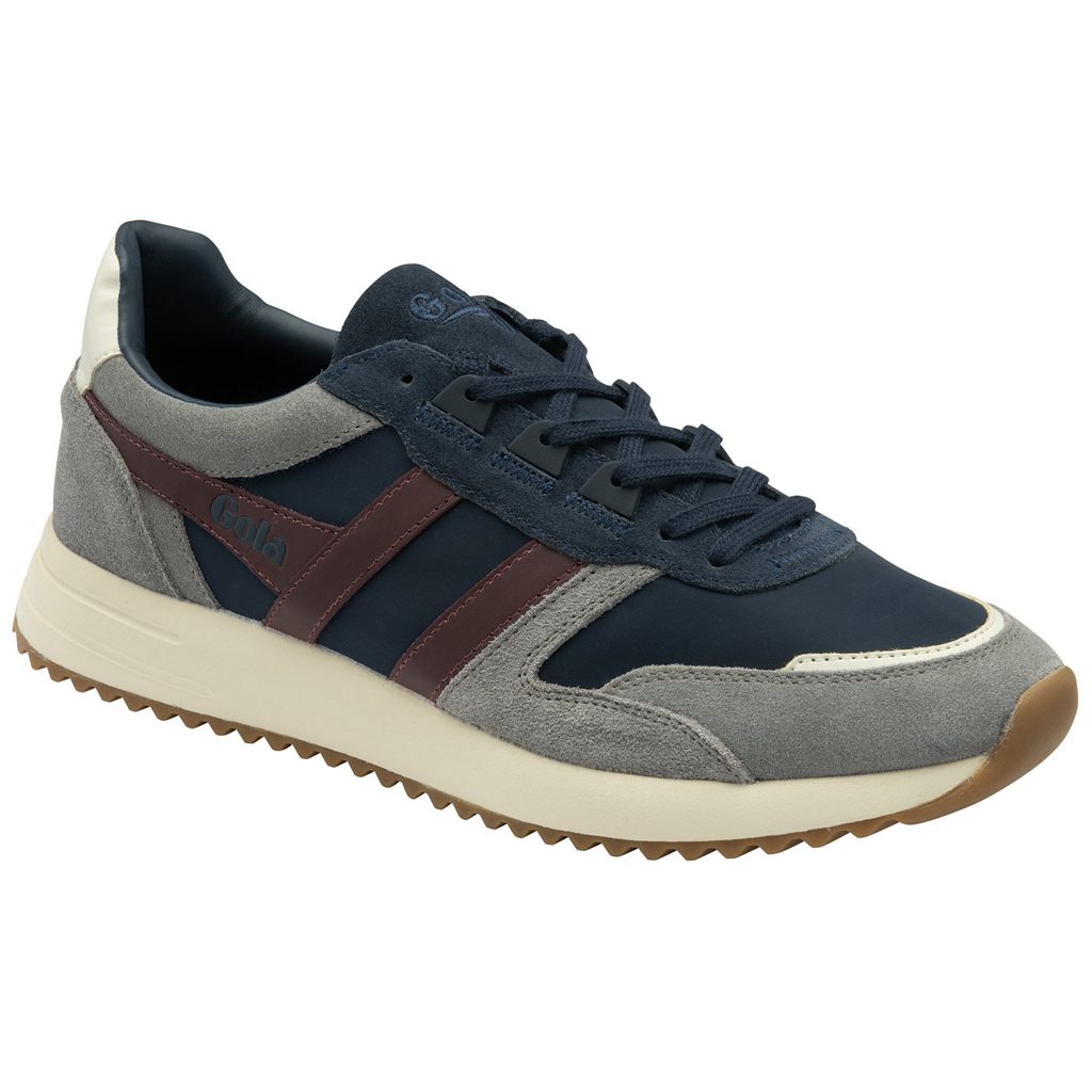Gola Classics Chicago Sneakers Granatowe Bordowe Polska | 9617SKHAY