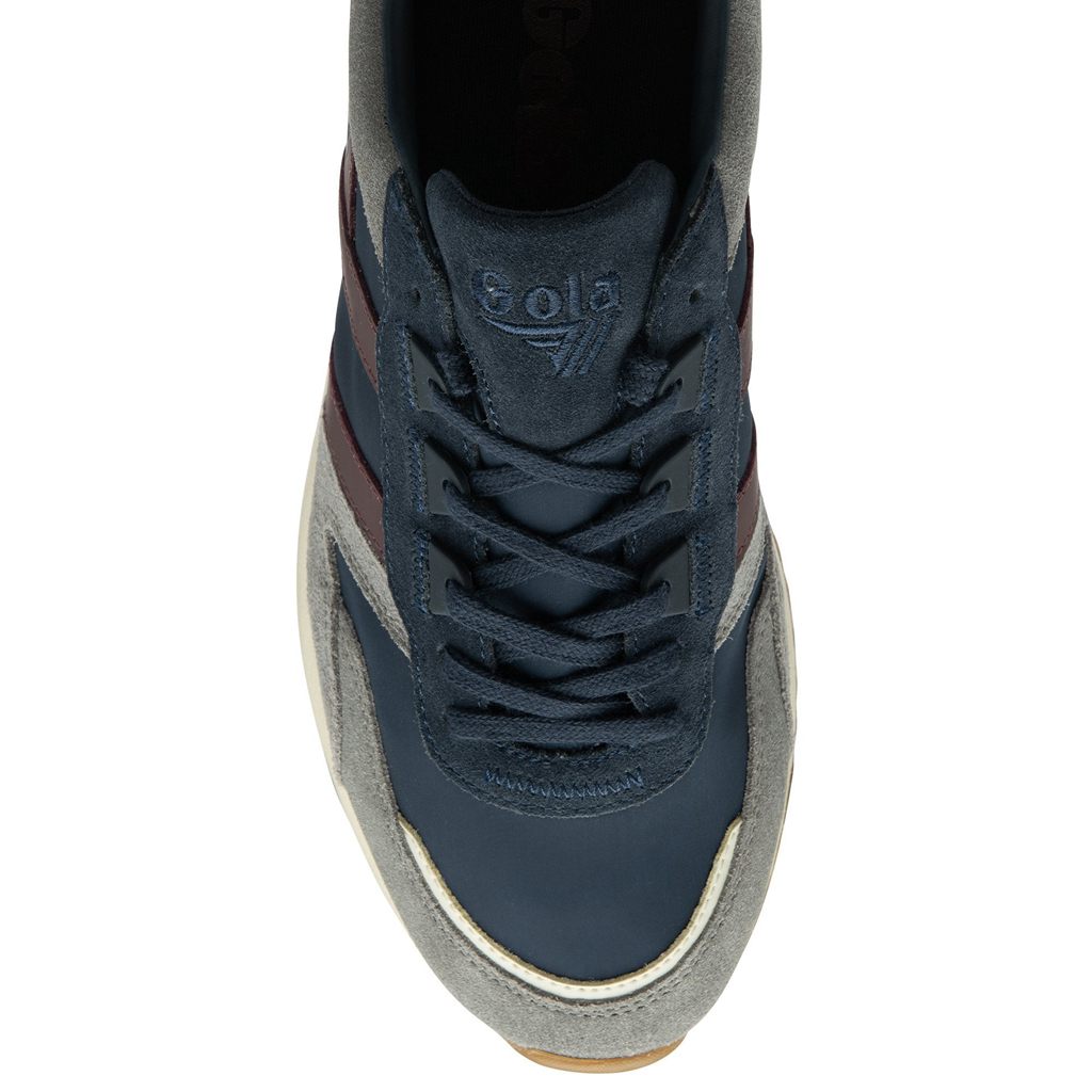 Gola Classics Chicago Sneakers Granatowe Bordowe Polska | 9617SKHAY