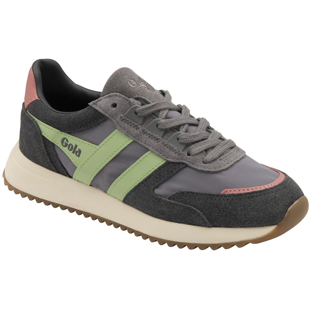 Gola Classics Chicago Sneakers Zielone Koralowe Różowe Polska | 9051BNHSI
