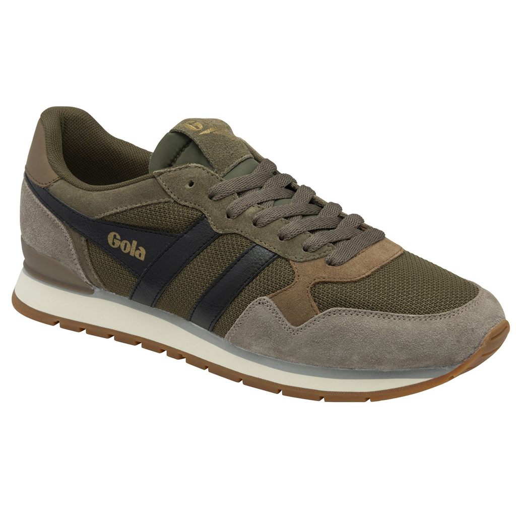 Gola Classics Colorado Sneakers Khaki Czarne Polska | 5346EUJMC