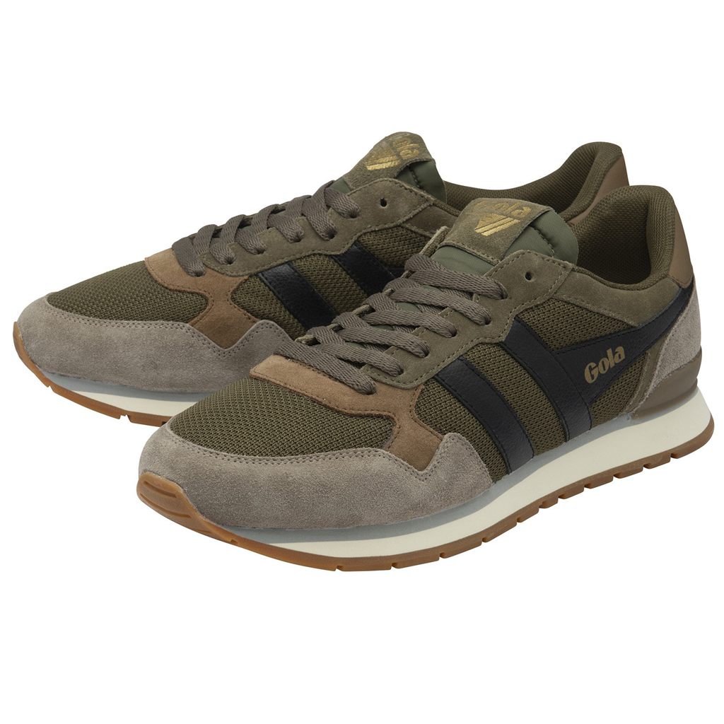 Gola Classics Colorado Sneakers Khaki Czarne Polska | 5346EUJMC