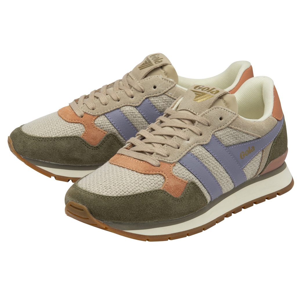 Gola Classics Colorado Sneakers Khaki Lawenda Polska | 9275CSVHE