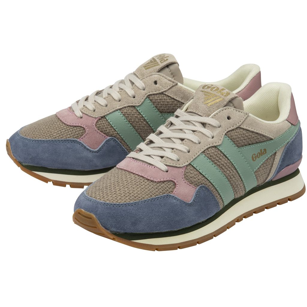 Gola Classics Colorado Sneakers Szare Zielone Polska | 0492KUSEC