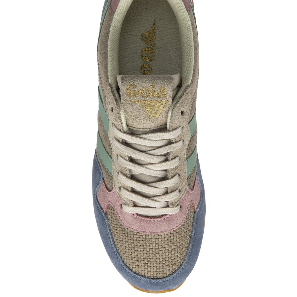 Gola Classics Colorado Sneakers Szare Zielone Polska | 0492KUSEC