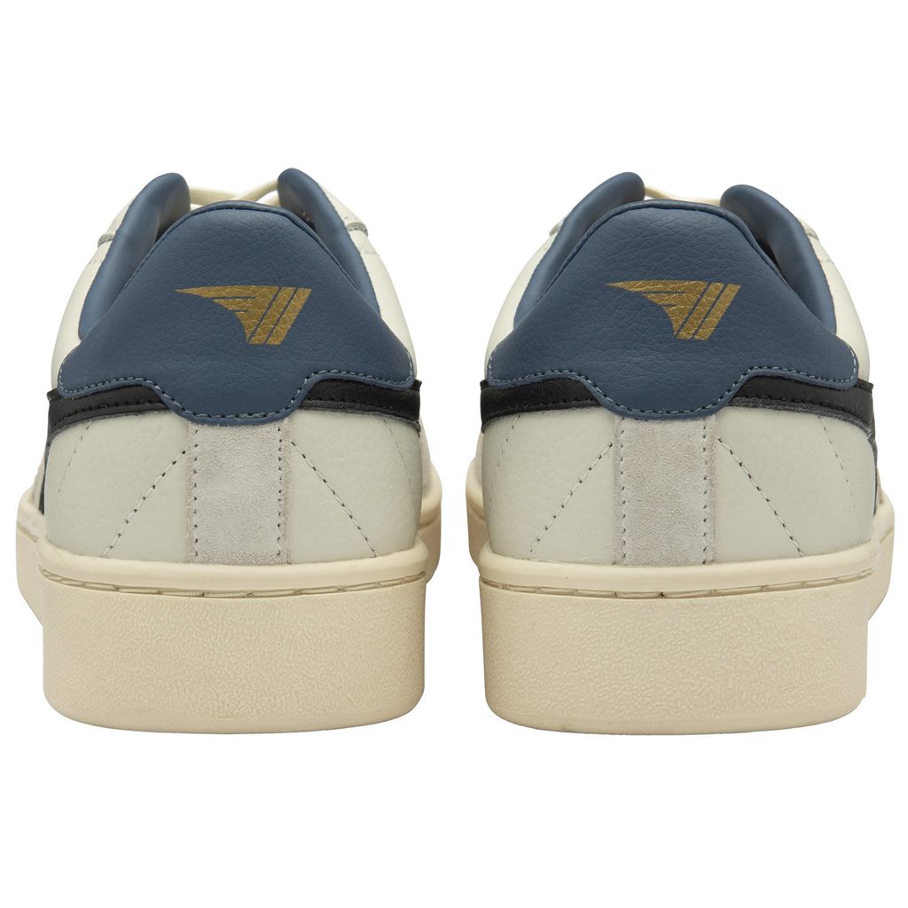 Gola Classics Contact Leather Sneakers Białe Czarne Polska | 9516WDZTV