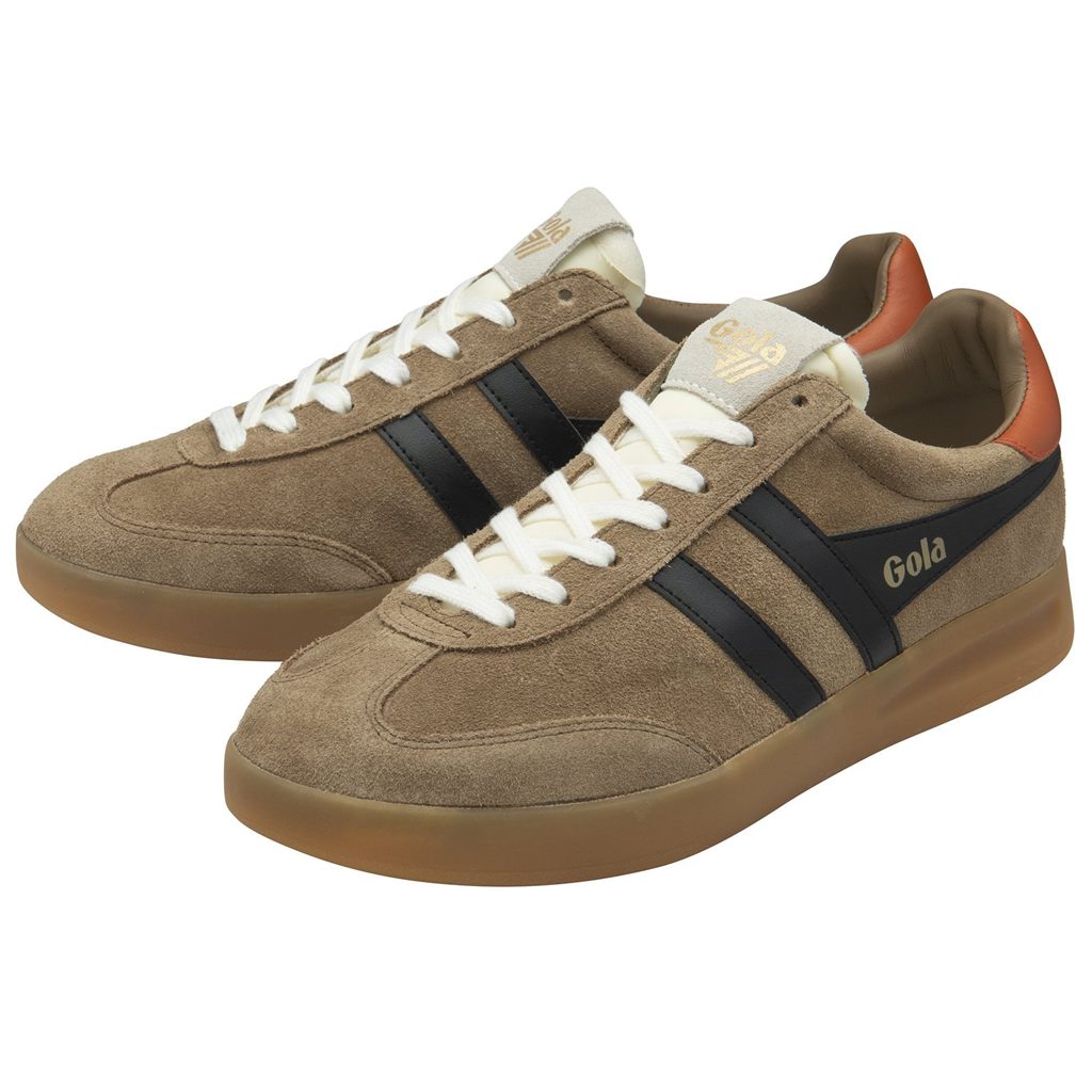 Gola Classics Cyclone Sneakers Czarne Pomarańczowe Polska | 5760XYZGL