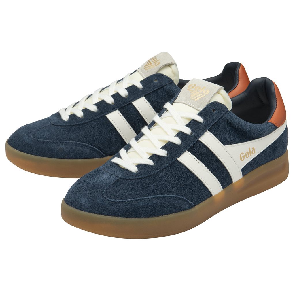 Gola Classics Cyclone Sneakers Granatowe Białe Pomarańczowe Polska | 6840XHIJL