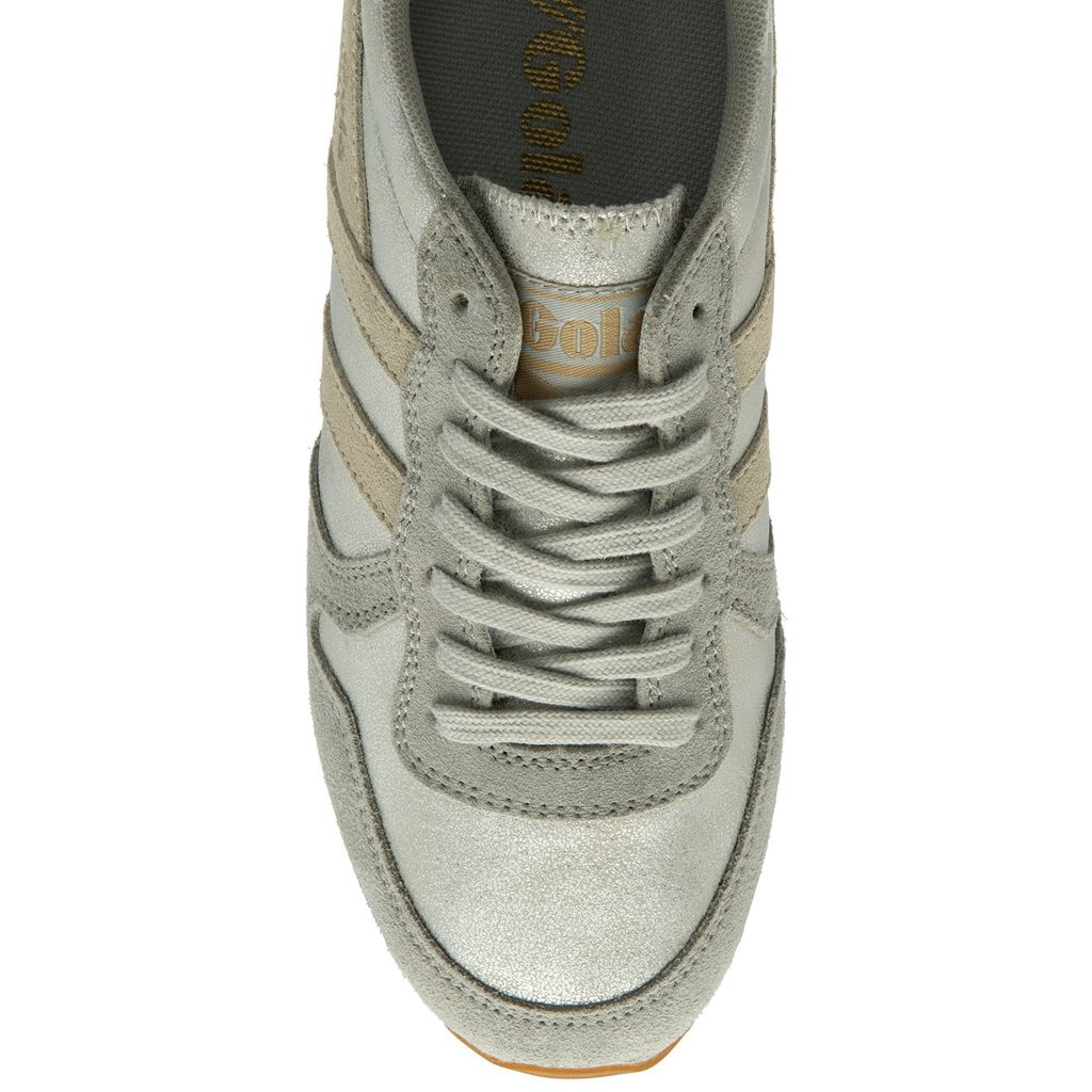 Gola Classics Daytona Blaze Sneakers Srebrne Szare Polska | 0924EQXPA