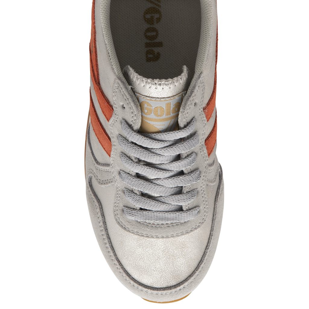 Gola Classics Daytona Blaze Sneakers Srebrne Koralowe Polska | 2834TWHLK