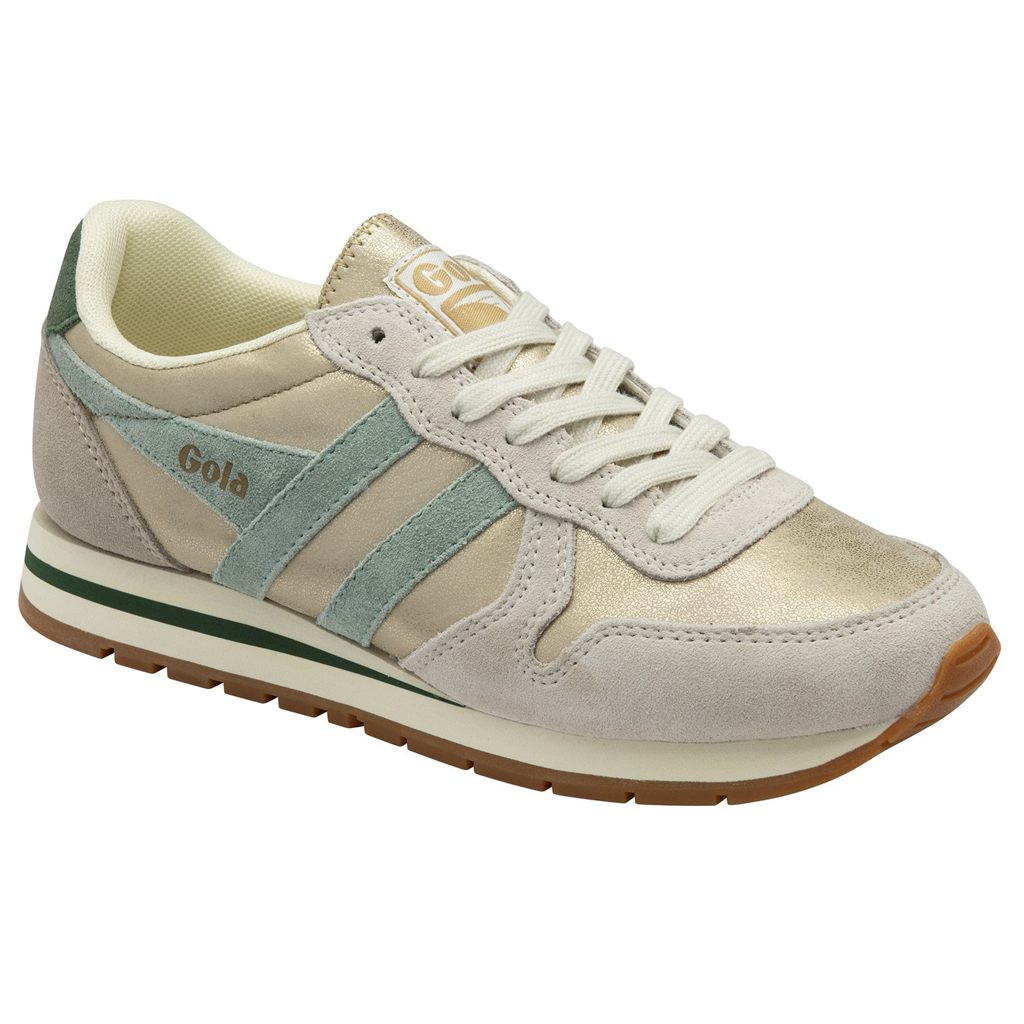 Gola Classics Daytona Blaze Sneakers Złote Zielone Polska | 5063TJBVL
