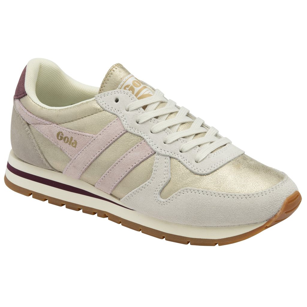 Gola Classics Daytona Blaze Sneakers Złote Różowe Polska | 9465OICUN