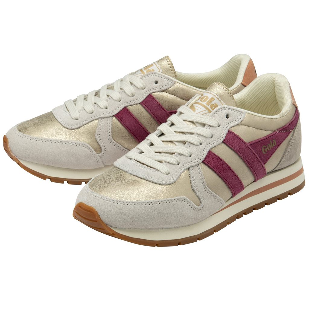 Gola Classics Daytona Blaze Sneakers Złote Polska | 7592YVJTD