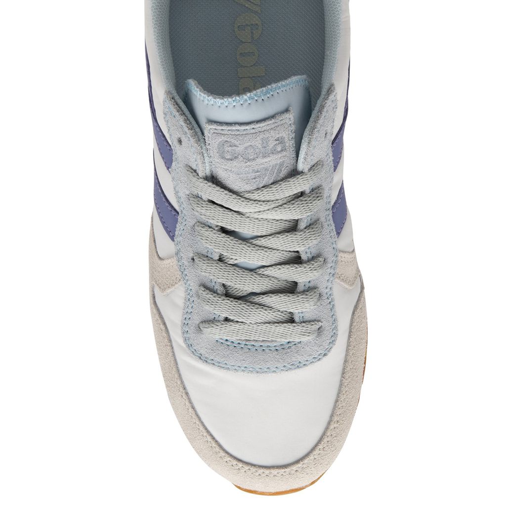 Gola Classics Daytona Chute Sneakers Białe Niebieskie Lawenda Polska | 7218OLZMG