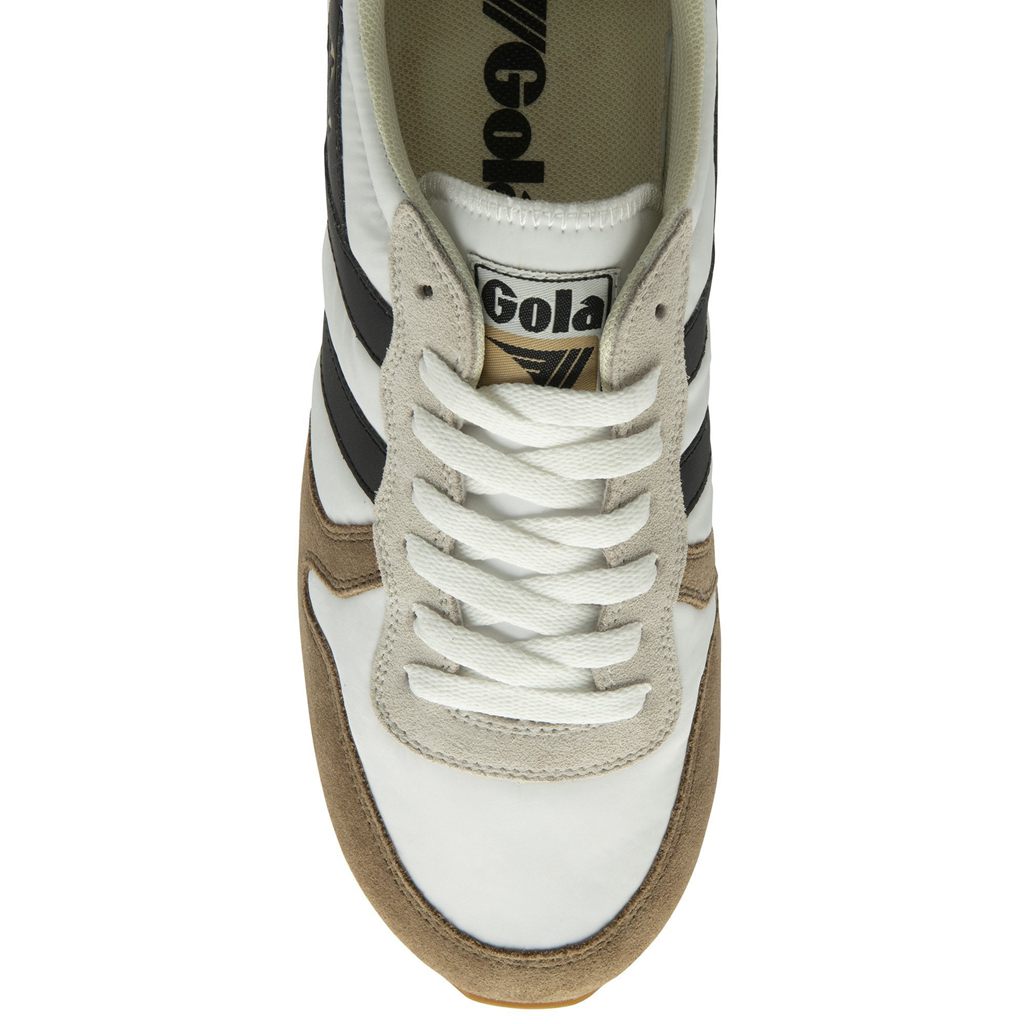 Gola Classics Daytona Chute Sneakers Białe Czarne Polska | 6524NUFBR