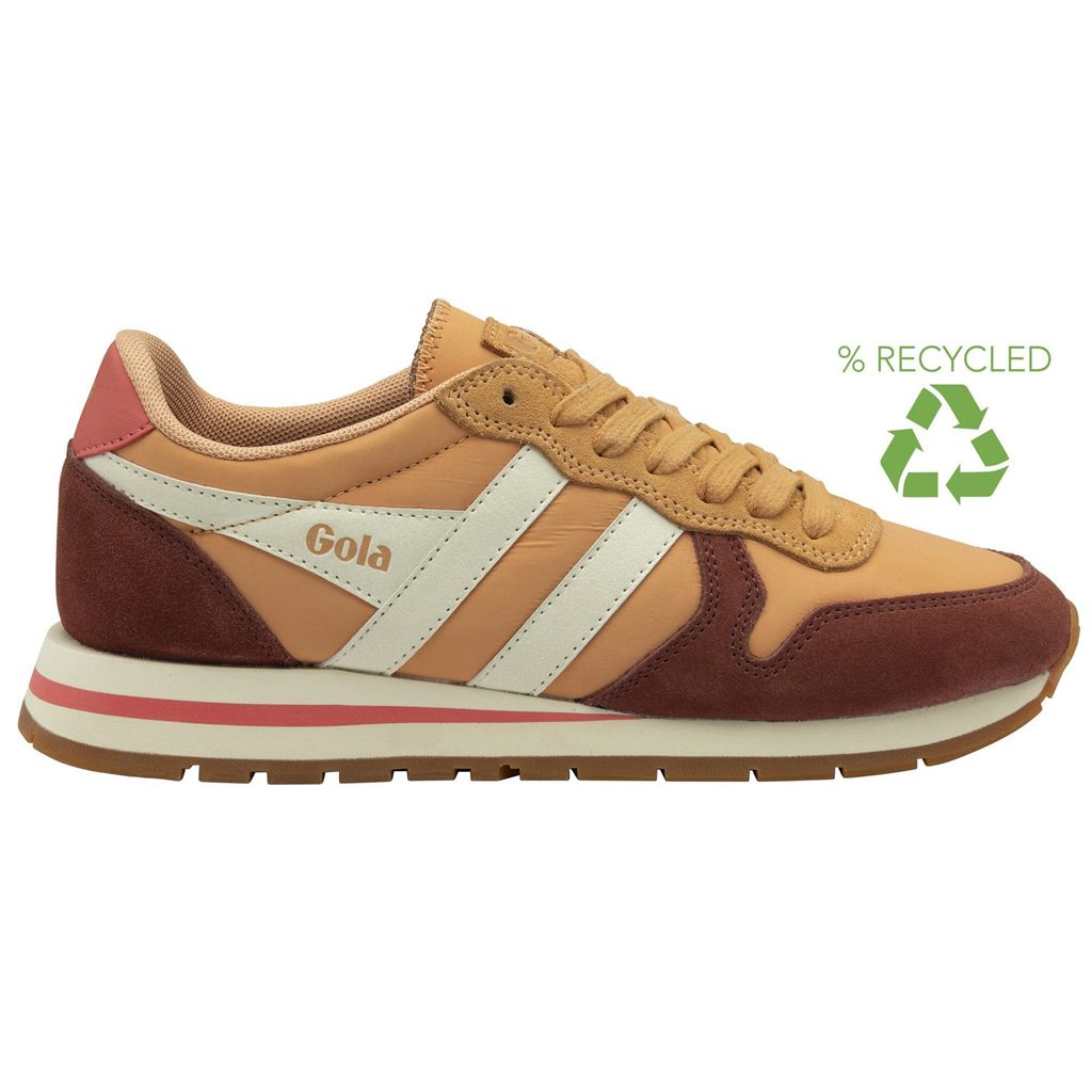 Gola Classics Daytona Chute Sneakers Czerwone Białe Polska | 8524TRLPB