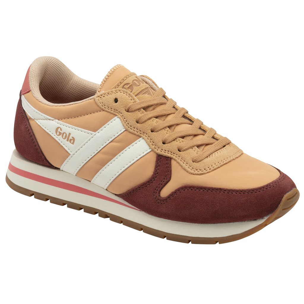 Gola Classics Daytona Chute Sneakers Czerwone Białe Polska | 8524TRLPB