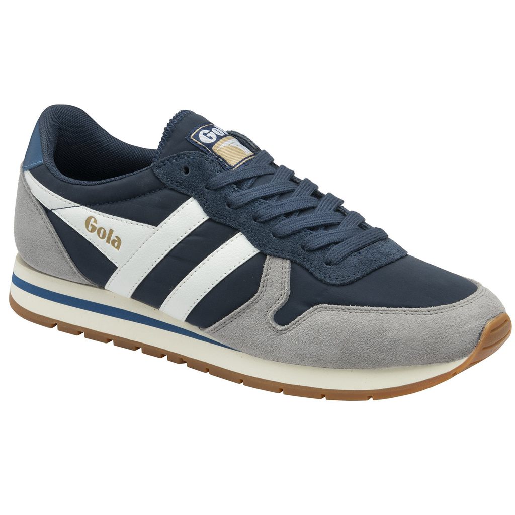 Gola Classics Daytona Chute Sneakers Granatowe Białe Polska | 7320CJKNU