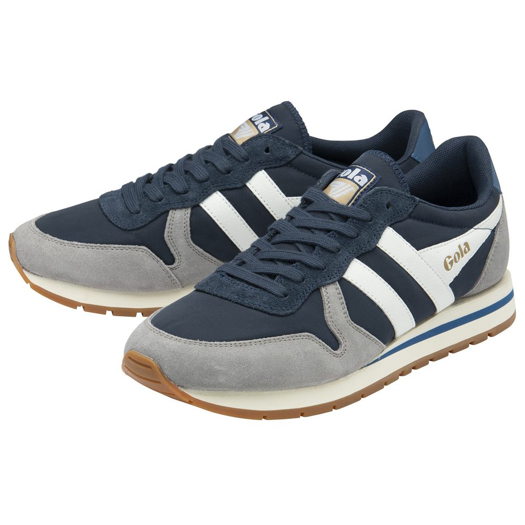 Gola Classics Daytona Chute Sneakers Granatowe Białe Polska | 7320CJKNU
