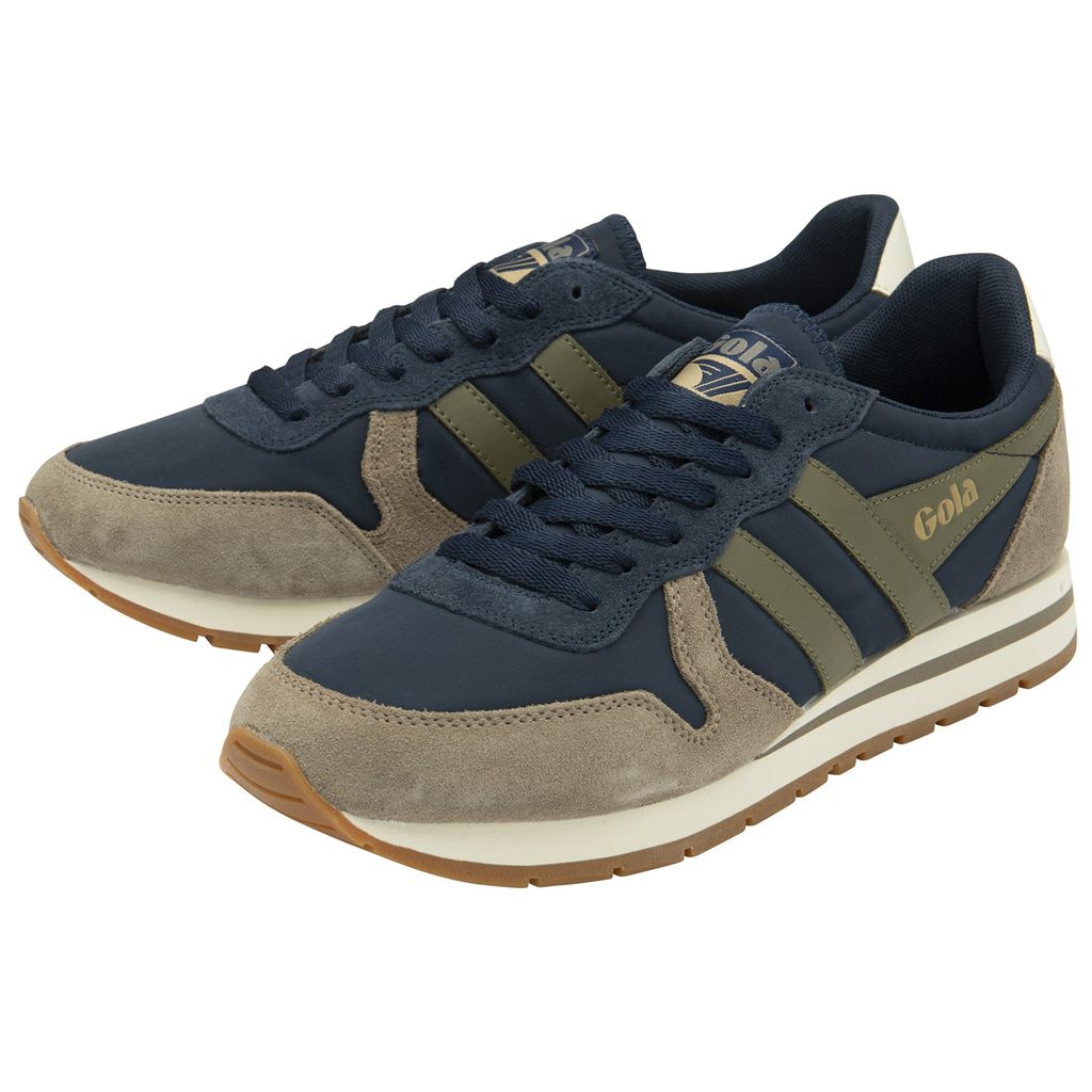 Gola Classics Daytona Chute Sneakers Granatowe Khaki Polska | 2915QNKCJ