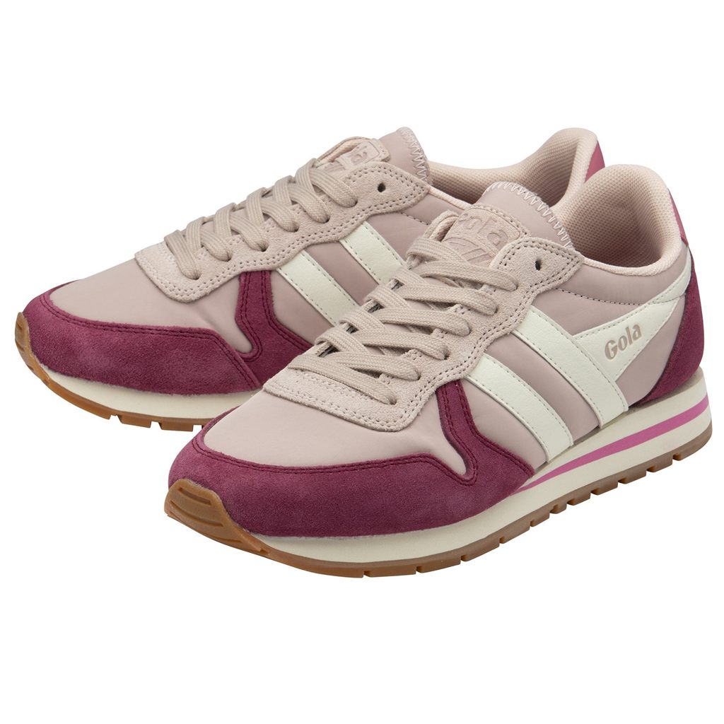 Gola Classics Daytona Chute Sneakers Różowe Białe Polska | 9351GTYSA