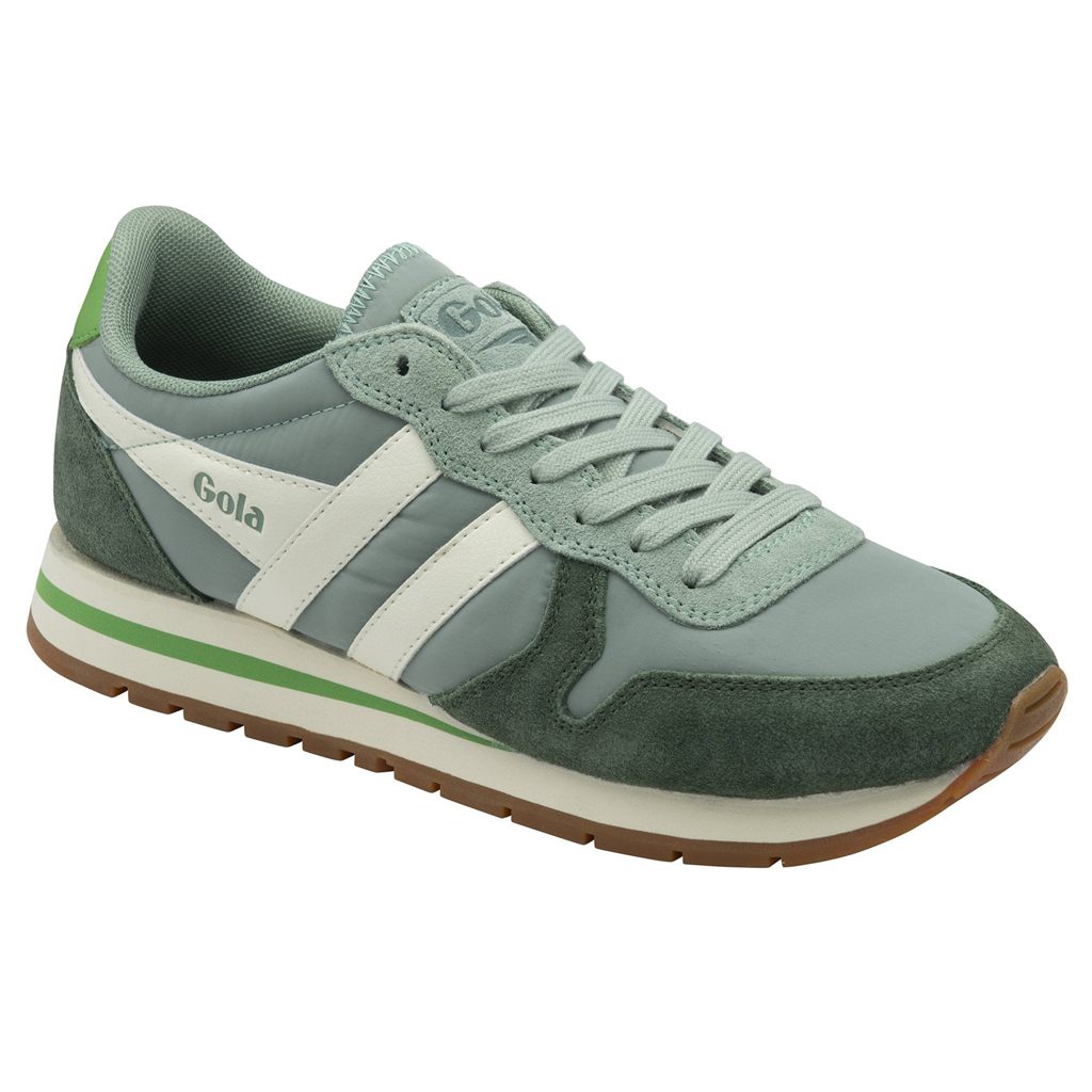 Gola Classics Daytona Chute Sneakers Zielone Białe Polska | 8273ZLBYC