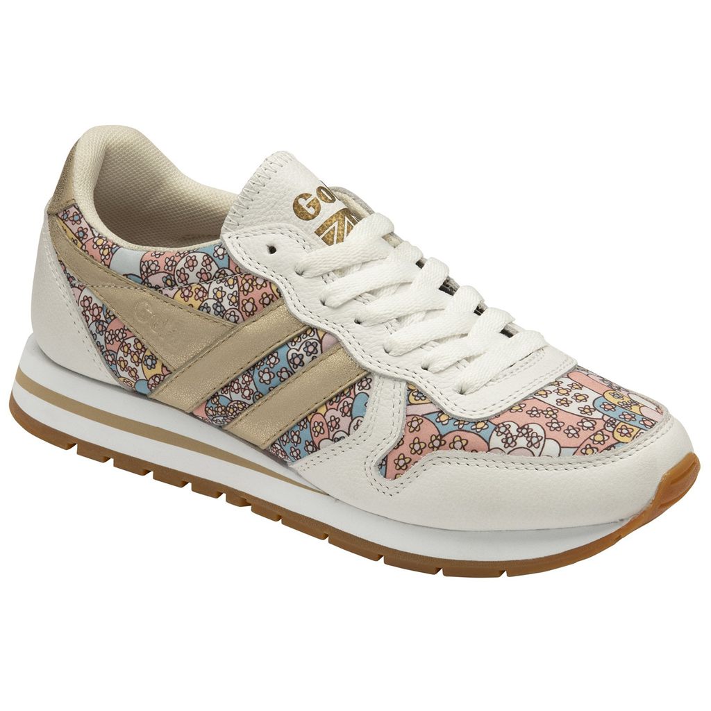 Gola Classics Daytona LBTY CP Sneakers Białe Złote Polska | 4579HOYBM