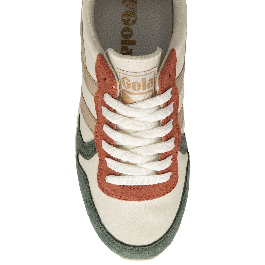 Gola Classics Daytona Quadrant Sneakers Białe Złote Różowe Polska | 0498IFYCN