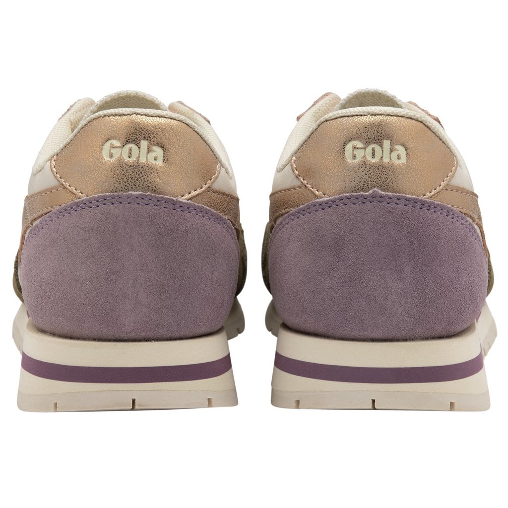 Gola Classics Daytona Quadrant Sneakers Białe Khaki Różowe Złote Polska | 5670PTSGZ