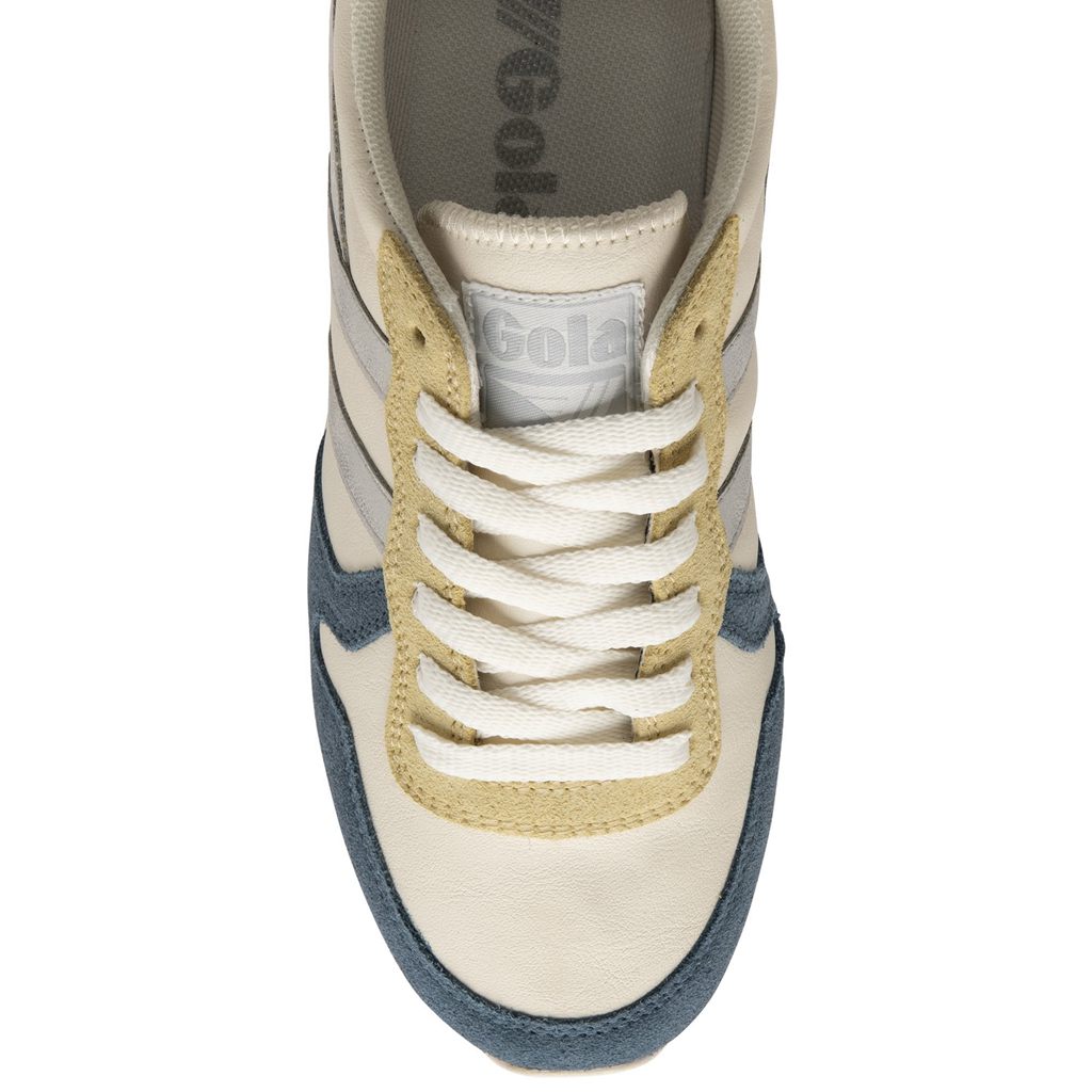Gola Classics Daytona Quadrant Sneakers Białe Srebrne Lawenda Polska | 9754AEIVQ