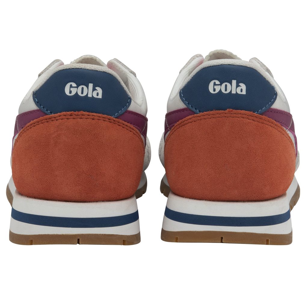 Gola Classics Daytona Sneakers Białe Fuksja Niebieskie Polska | 1026BFYQO