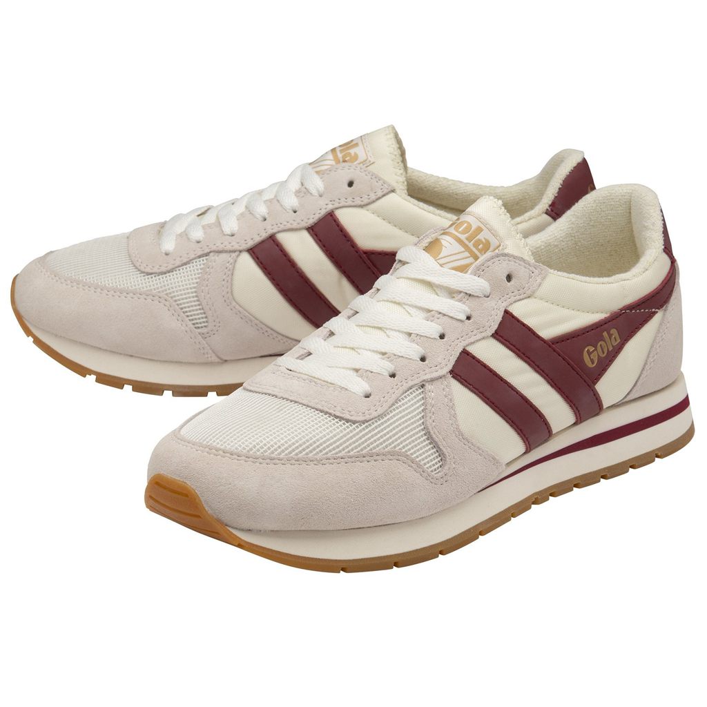 Gola Classics Daytona Sneakers Białe Jasny Czerwone Polska | 0826PCIDX