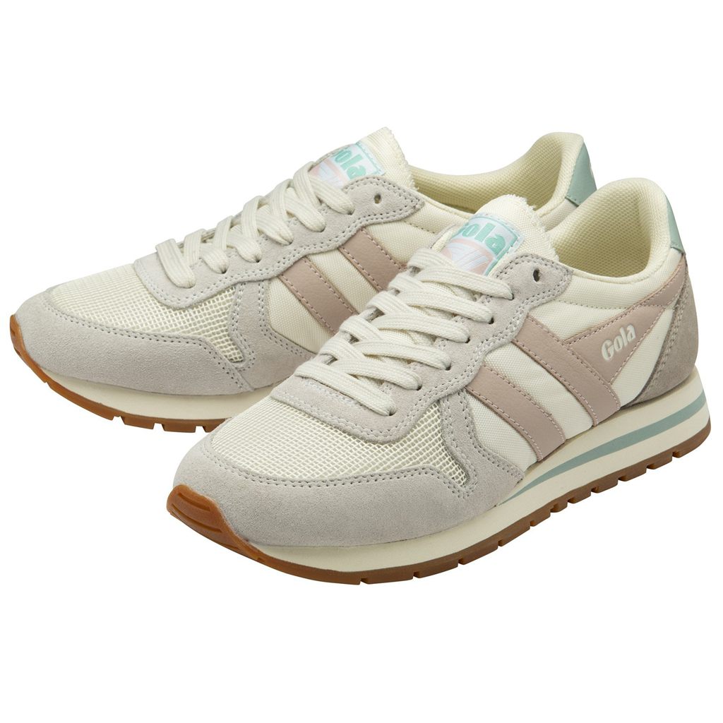 Gola Classics Daytona Sneakers Białe Różowe Polska | 1879BTUKI