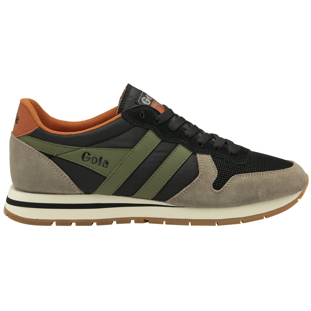 Gola Classics Daytona Sneakers Czarne Khaki Polska | 2560JFWUA